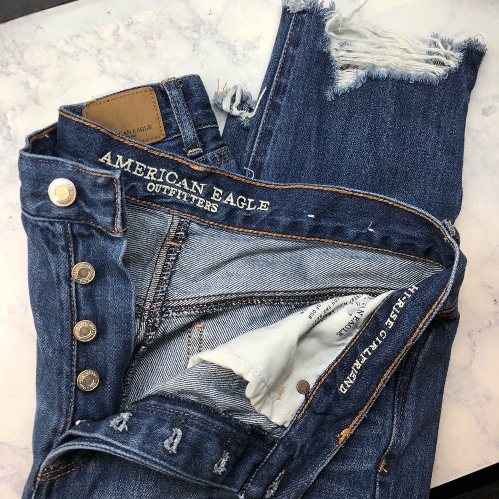 American Eagle Girlfriend Jeans
